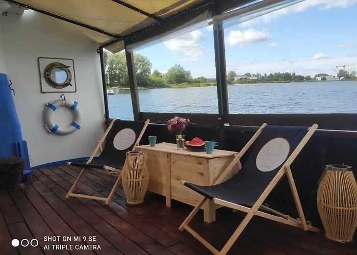 Houseboat Gdy-50, Dom Na Wodzie Z Sauna I Jacuzzi Tekne