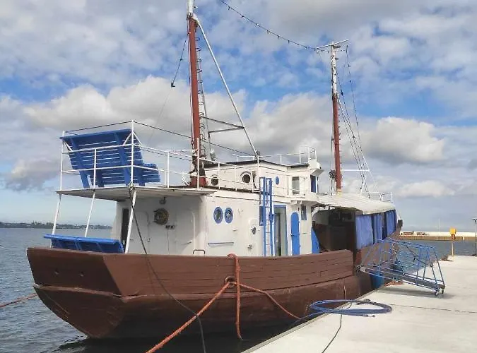 船屋 Houseboat Gdy-50, Dom Na Wodzie Z Sauna I Jacuzzi *